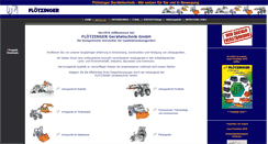 Desktop Screenshot of floetzinger-geraetetechnik.de